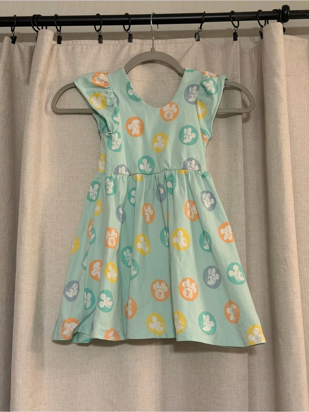 Monica + Andy Disney Mickey & Minnie Organic Cotton Dance Dress